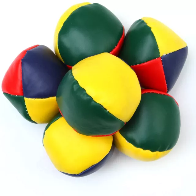 Juggling Balls Professional Pro Learn to Juggle Coloured Set Circus Clown Toy