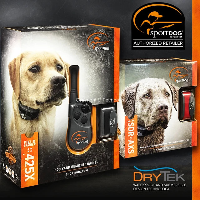 SportDOG SD-425X FieldTrainer 2-Dog Remote Field Training Collar SDR-AXS SDR-AXF