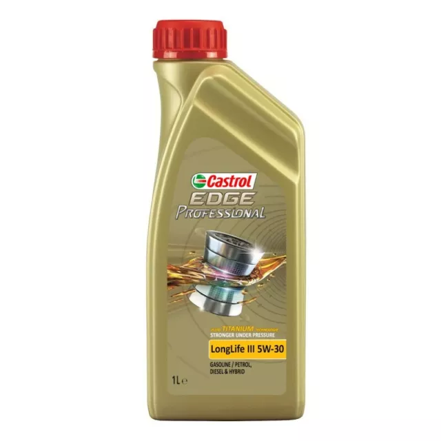 OLIO MOTORE CASTROL EDGE FST 5W-30 1 litro LONG LIFE TITANIUM  (LL)