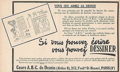 Publicité D'Époque C.De Ranken B & C Y9149 Ecole A B 1930 Old Paris 