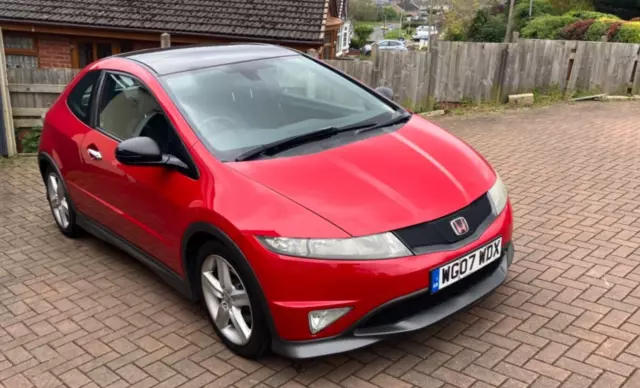 2007 Honda Civic 1.8 i-VTEC Type S GT 3dr HATCHBACK Petrol Manual