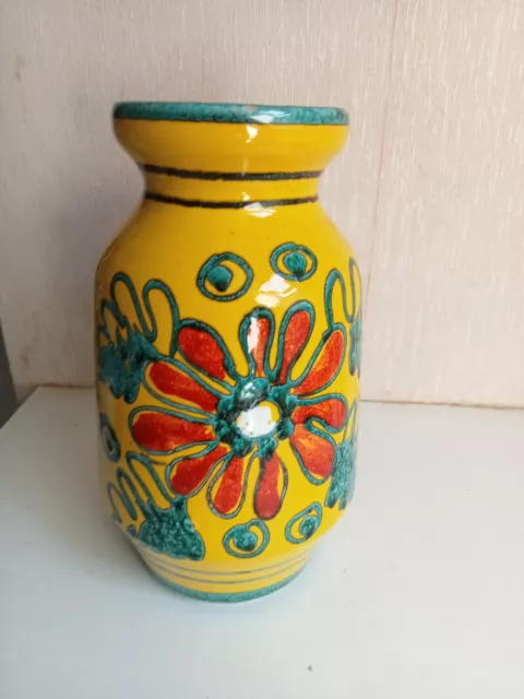 vase ancien italy numéroté hauteur 19 cm diamètre 11 cm