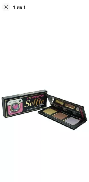 Too Faced Selfie Pulver Paletten 12g Lichtfilterung fotoverbessernde Pulver