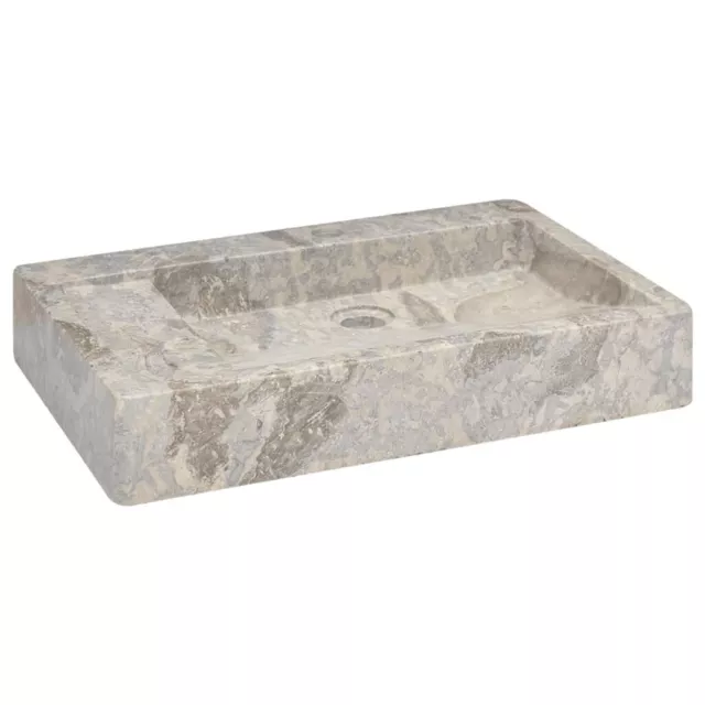 NNEVL Sink Grey 58x39x10 cm Marble