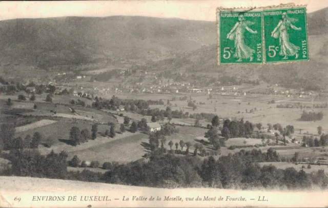 Cpa/Dep 70/Encirons De Luxeuil La Valley De La Moselle