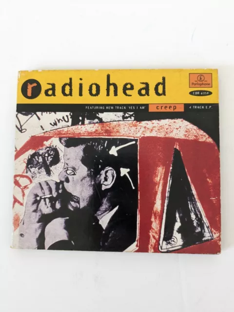 Radiohead - Creep 1993 Rare 4 Track CD EP Parlophone Maurice Burns Art Cover