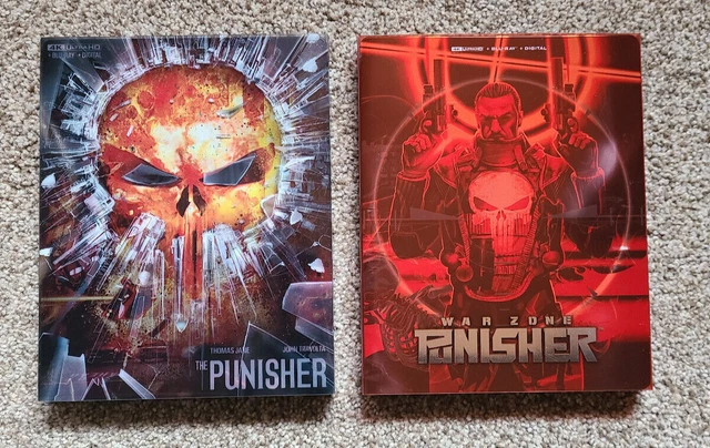 The Punisher & Punisher: War Zone (4K/Blu-ray) - Best Buy Exclusive Steelbooks