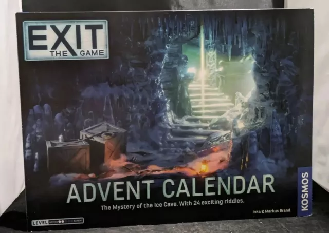 EXIT Advent Calendar Mystery Of The Ice Cave 24 Day Adventure Kosmos Games NEW