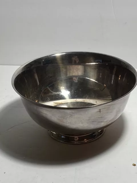 Vintage Reed and Barton Silverplate Bowl #1120