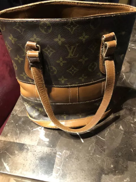 Louis Vuitton Ultra Rare Bon Voyage Monogram Marais Bucket GM Tote Bag
