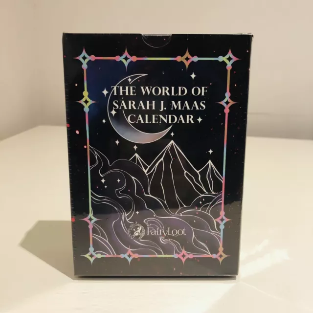 FAIRYLOOT SARAH J Maas 2025 Desk Calendar [New, Sealed] Throne of Glass