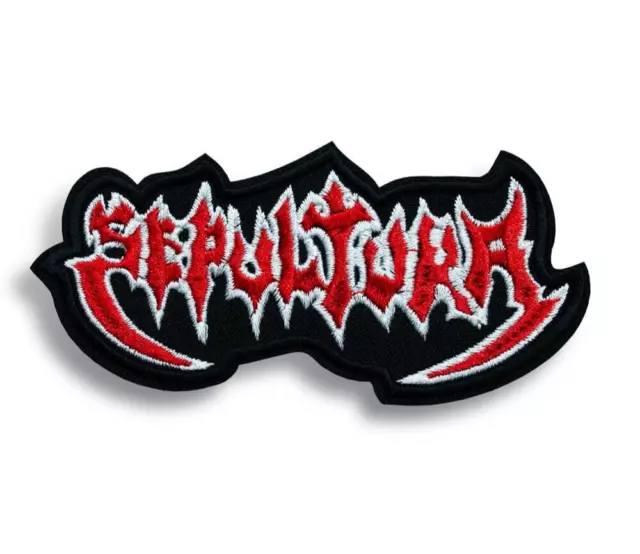 Sepultura Patch | Brazilian Groove Thrash Death Alternative Metal Band Logo