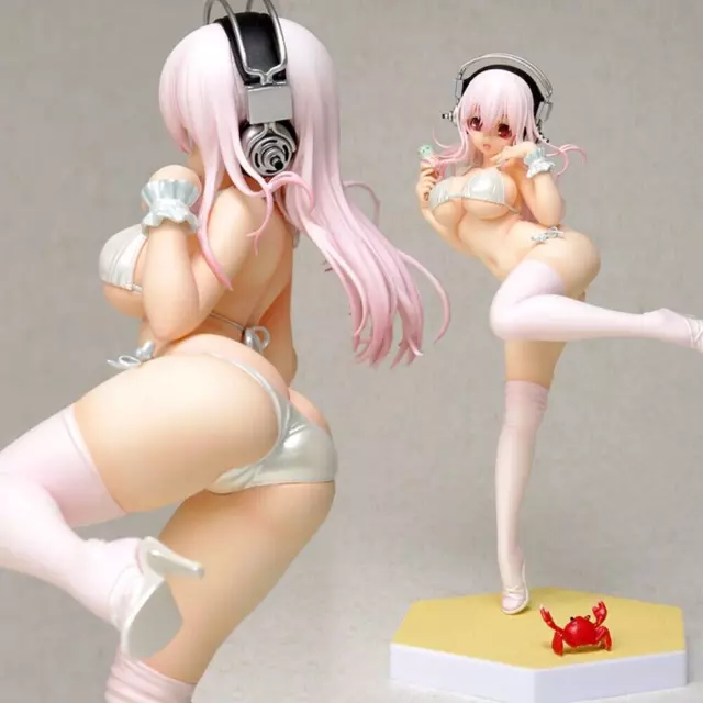 Sonico Bikini Ver 1/7 Girl Anime Figure Model Cute PVC Collectible Toy Gift