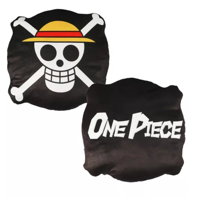 Anime One Piece Totenkopf mini Kissen Dekokissen 3D Cushion 30x30x7 cm