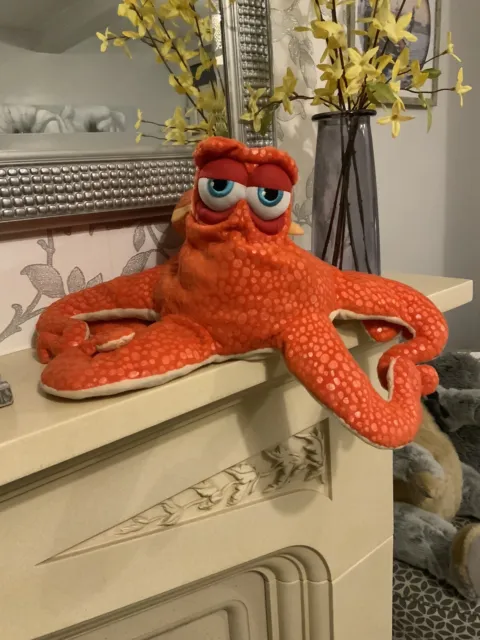 Hank The Octopus Disney Store Stamped Finding Dory Nemo Soft Toy Plush