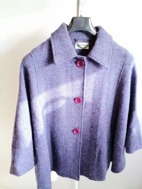 Harris Tweed Poncho from Peter James of England