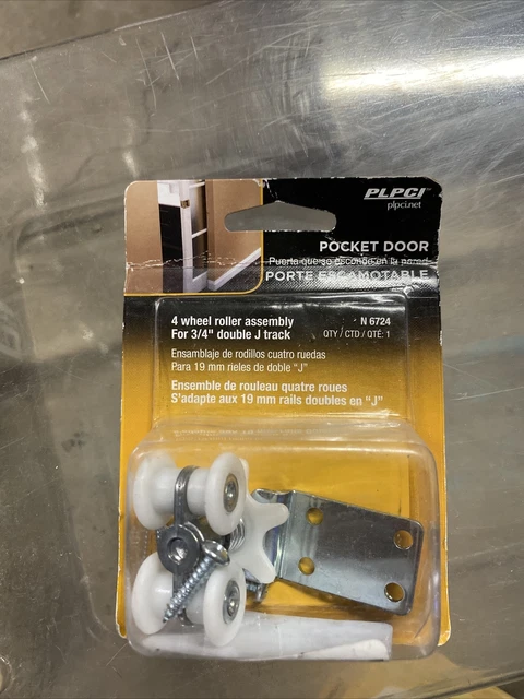 Prime-Line Sliding 4-Wheel Pocket Door Roller w/Nylon Wheels - N-6724 - NEW