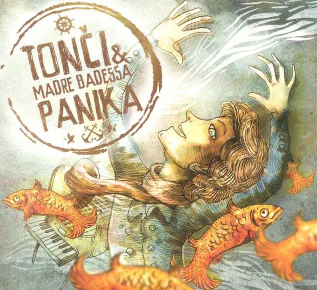 TONCI HULJIC & MADRE BADESSA BAND CD Album 2014 Panika Petar Graso Emil Arsov