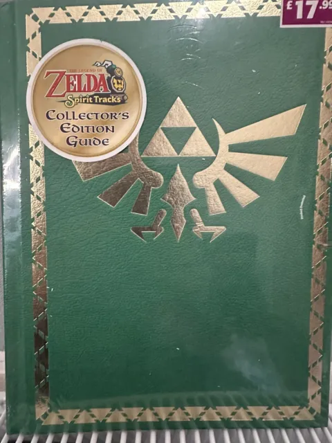 Legend Of Zelda Spirit Tracks Collectors Edition Guide BRAND NEW SEALED !