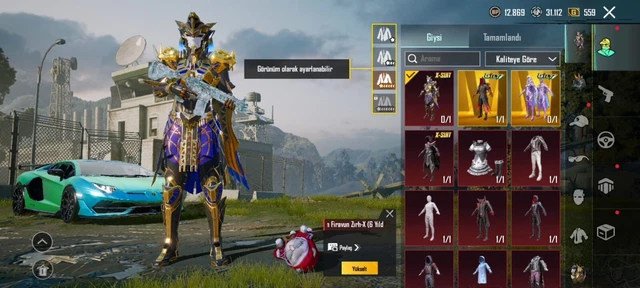 Pubg mobile acoount mythic 200 3