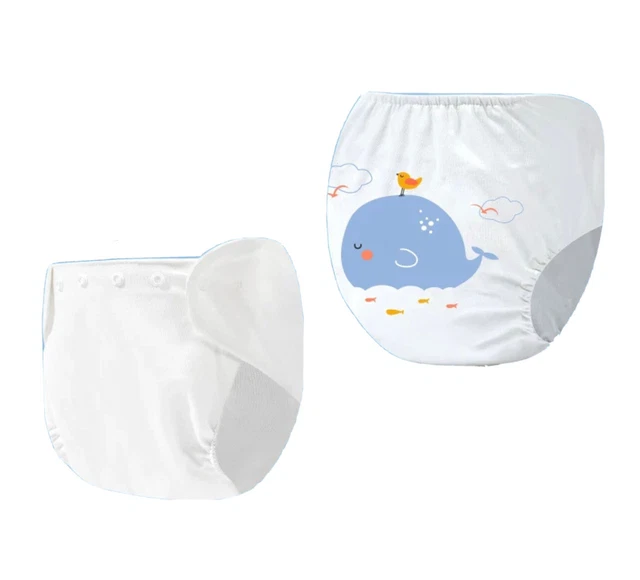 Washable Breathable Cloth Baby infant Diaper Cover Up To 6kg