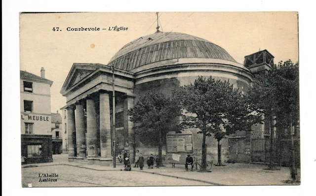 C14047 - Une Carte Postale Ancienne - COURBEVOIE - L'Église
