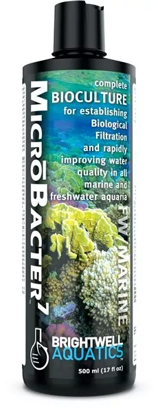 Brightwell MicroBacter 7 (250mL) Complete Bioculture Fish Tank Additive