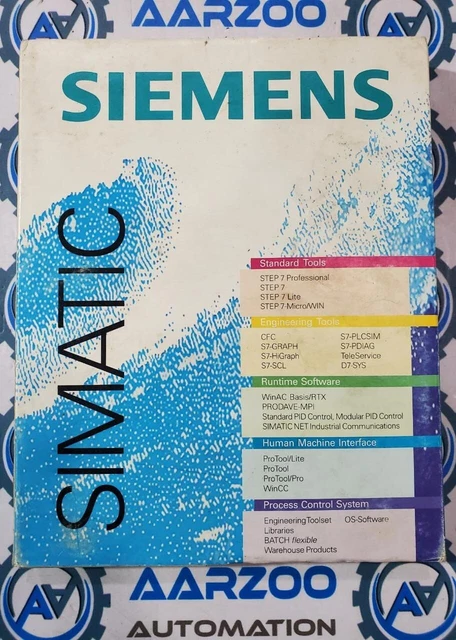 Siemens 6Av6582-2Bx06-0Dx0 Pro Tool/Pro Configuration V6.0+Sp3 Software