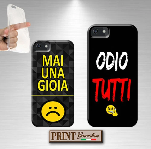Cover per,SAMSUNG,EMOTICON,silicone,morbido,frasi,divertente,custodia