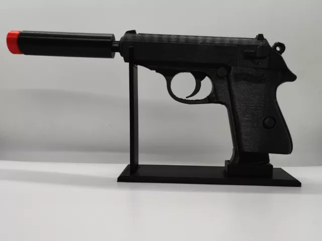 James Bond/The Walther PPK  + Stand/Prop/Cosplay/Collectables