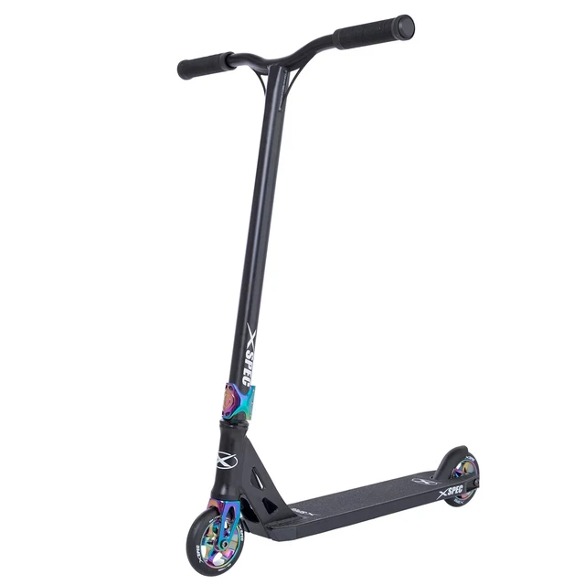 Oil Slick Neo Chrome Pro Stunt Kick Scooter Anodized Aluminum BMX Handlebar