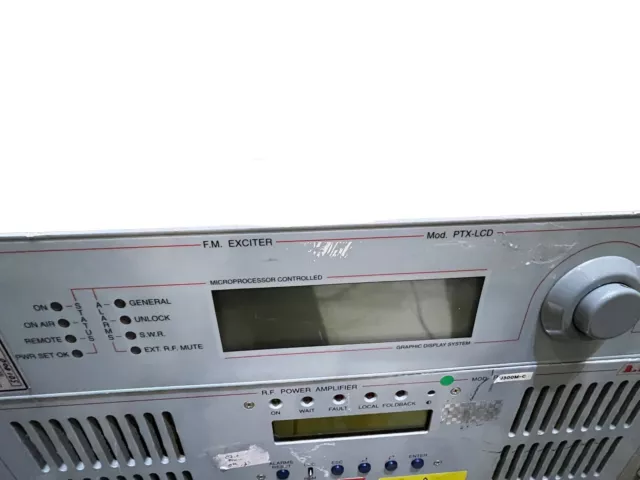 RVR  F.M. Exciter PTX-LCD I R.P Power Amplifier   PJ300M-C  und 2x PJ500M-C 3