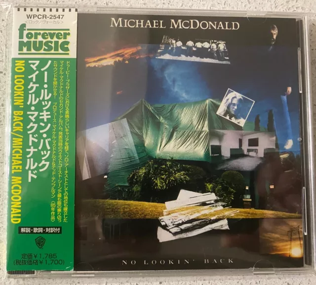 Michael McDonald – No Lookin' Back (CD) JAPAN OBI WPCR-2547 !!!