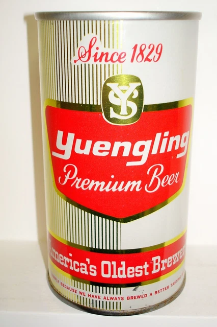 YUENGLING "METALLIC - W/Y/S LOGO" S/S Beer Can C447 YUENGLING "METALLIC - W/Y/S LOGO" S/S Beer Can C447