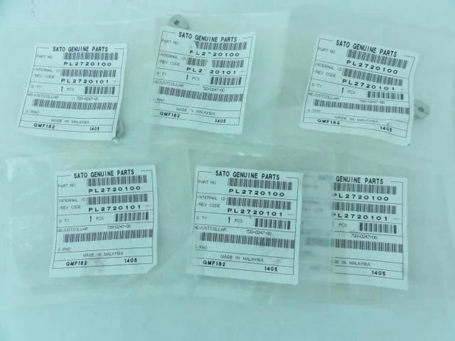 190471 New-No Box; Sato PL2720100 Lot-6 Adjust Collars