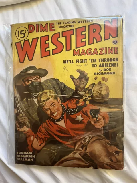 Dime Western Magazine July 1949