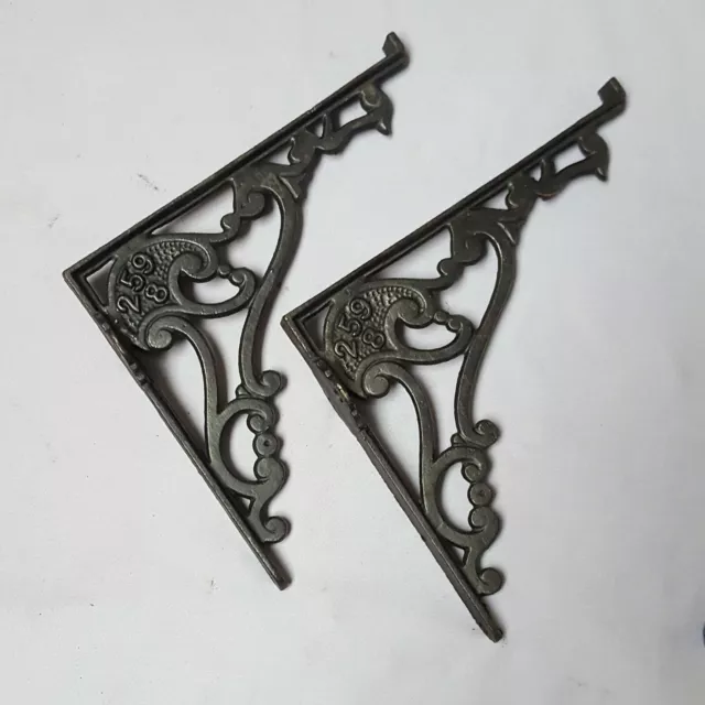 Pair Victorian Style Wall Brackets