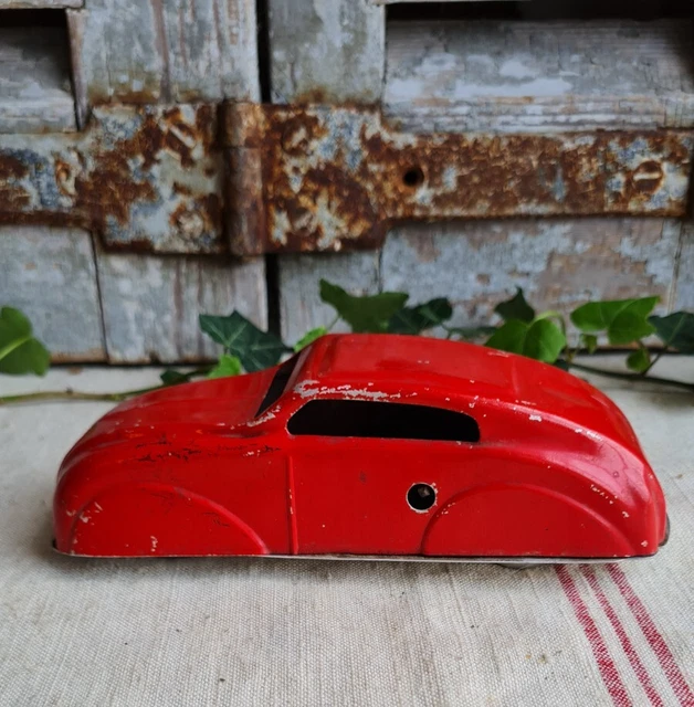 Jouets anciens - Jouet / Voiture ancienne en tôle (provenance Japon - Années 50-60