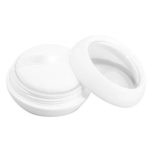 Lose Puderdose Abs Gesichtspuderkissen Kosmetische Puderquaste White
