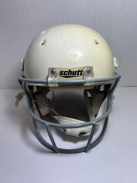 Schutt Youth Large DNA Recruit Football Helmet w/ Full Facemask, Soft Chin Cup