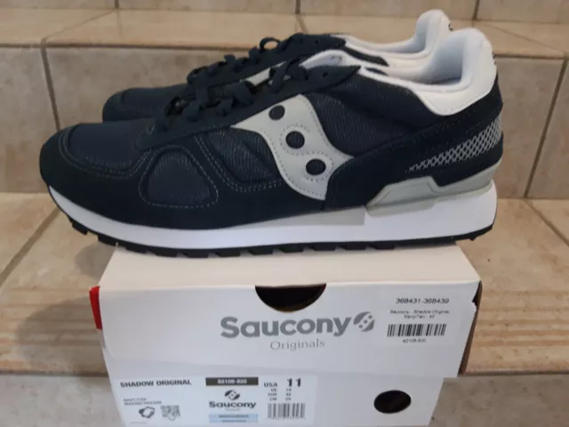 Scarpe Uomo Saucony Shadow Original,Numero 45, Colore Blu Navy,Nuove Con Scatola