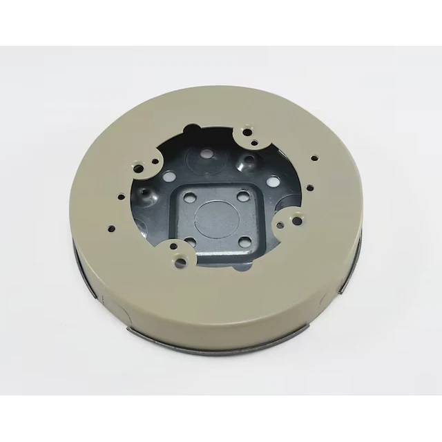 MonoSystems Ivory Raceway Fan Box SM 5738-AF SOLID BASE 5-1/2" New