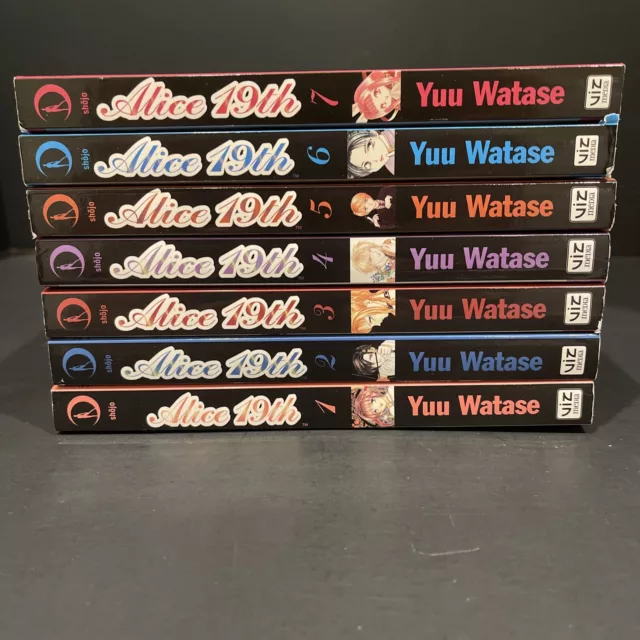 Alice 19th - Manga - Complete Volumes 1-7 English by Yu Water Shojo - Viz Media