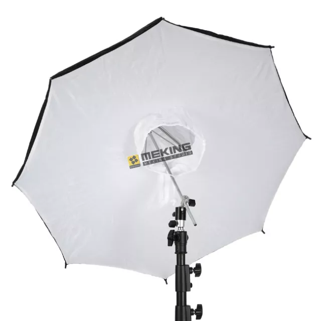 101cm 40" Selens Photo Studio Lighting Reflective Umbrella Softbox Black Silver