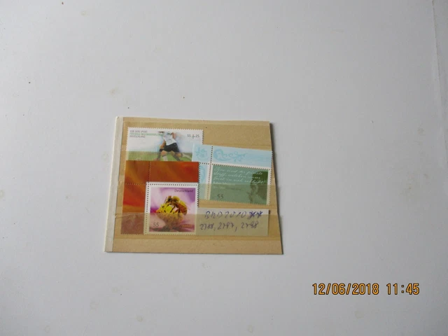 Briefmarken BRD 2010 **