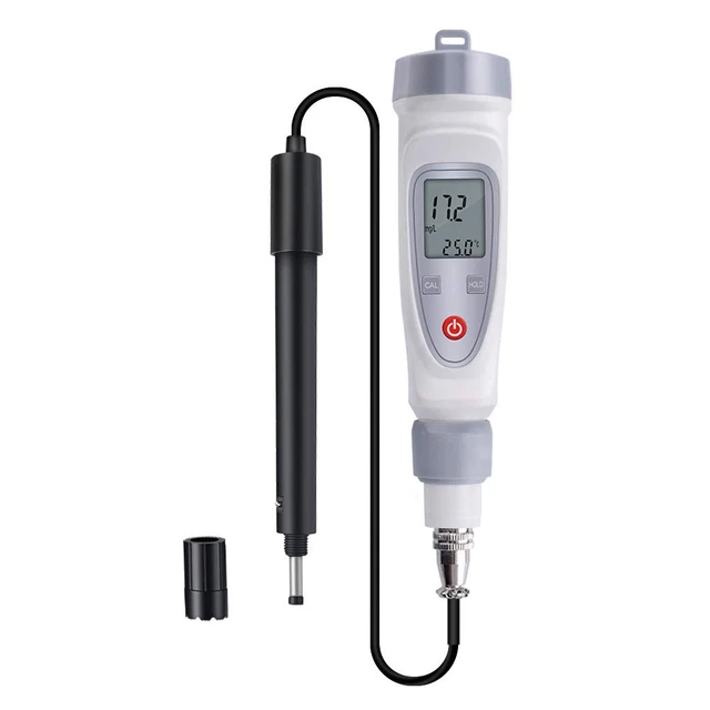 Dissolved Oxygen Meter with DO Probe, DO Meter Water Quality Monitor Freshwater