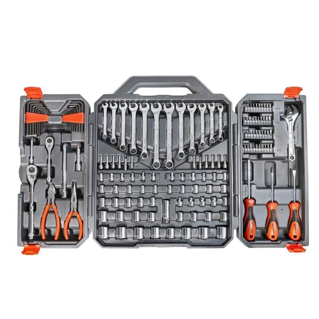 Crescent Mechanic Tool Set Drive 6Point SAE/Metric Professional Tool Set (150Pc)