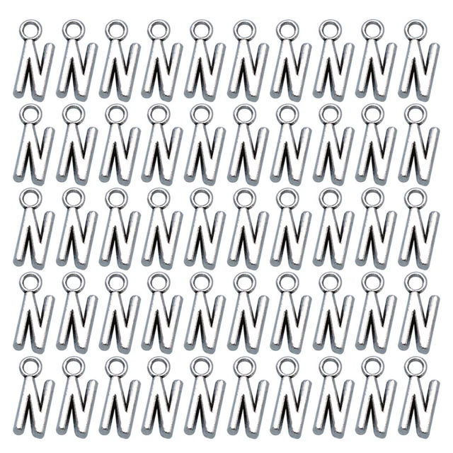 100 pcs Buchstabe k Initial Charme Armband Alphabet Pendent Charme 4