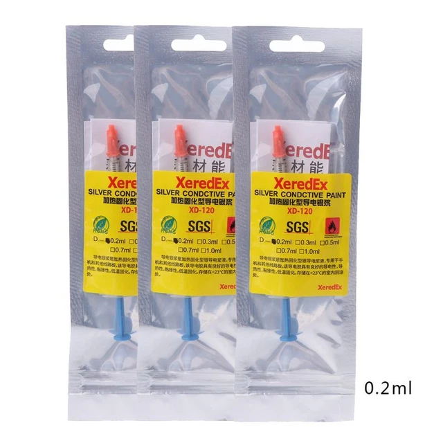 CONDUCTIVE WIRE SOLDER Paste Adhesive Paint Repair For Electronics