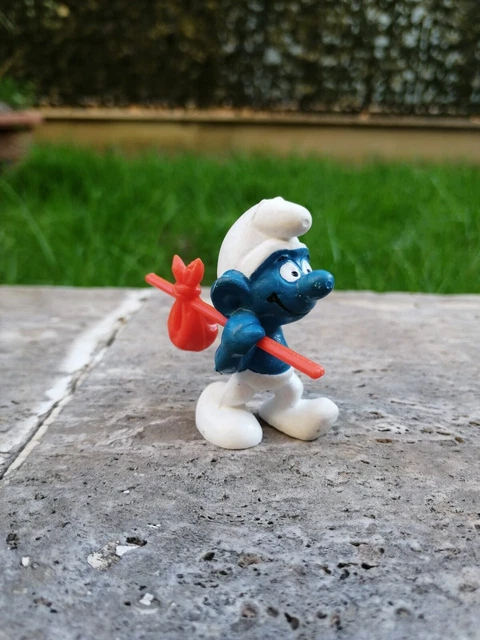 Puffi smurf schlumpf schtroumpf schleich  20088 TRAVELLER Viandante vagabond